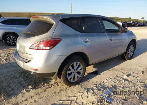 2012 Nissan Murano S z USA, uszkodzony, nr VIN JN8AZ1MW4CW215823